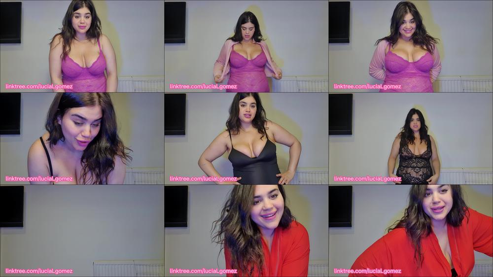 Big boobs Try on haul lingerie and sexy PJs