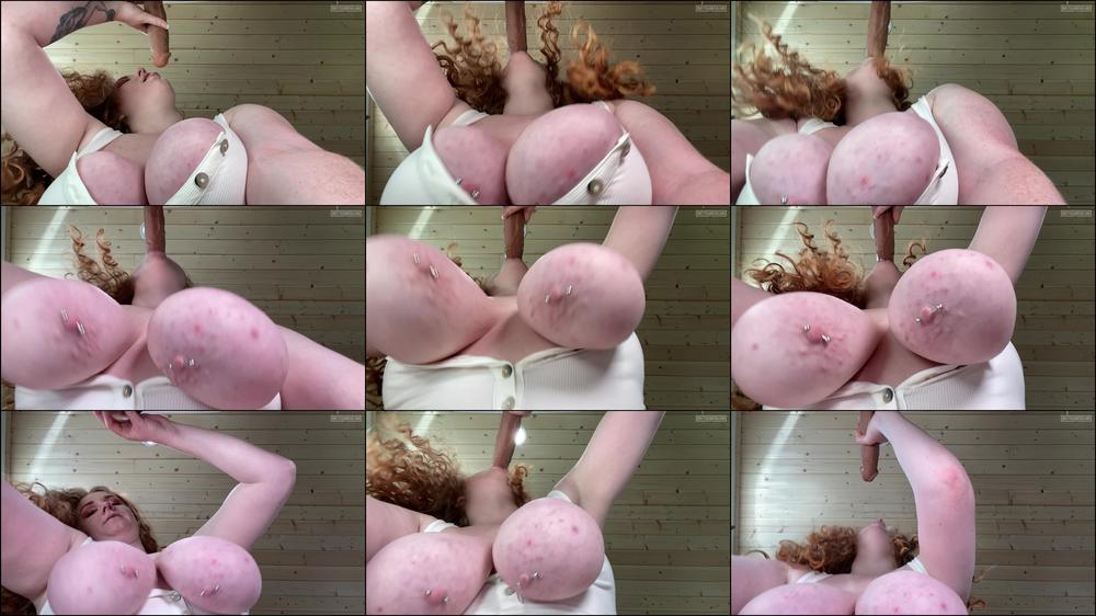 Massively Busty View While I Suck Cock