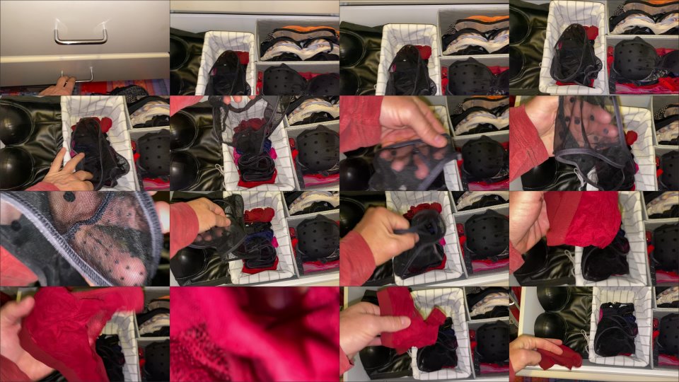 Hungbiswitch Snooping Through Panties Drawer