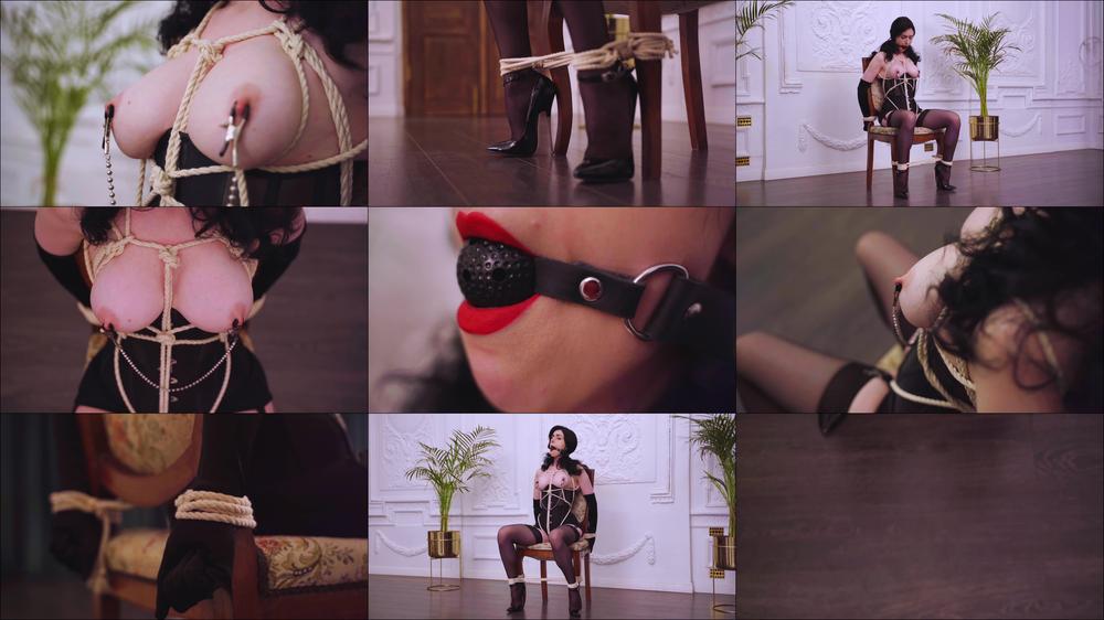 Fetish Bondage On A Chair