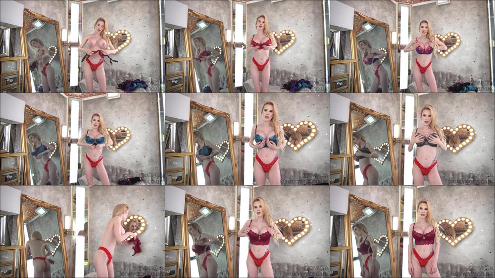 MILF Big Tits Mom Tries on Bras For Son - November 20, 2021
