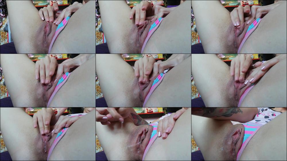 Cuteblonde666 Wet Orgasm Erected Clitoris Rubbing