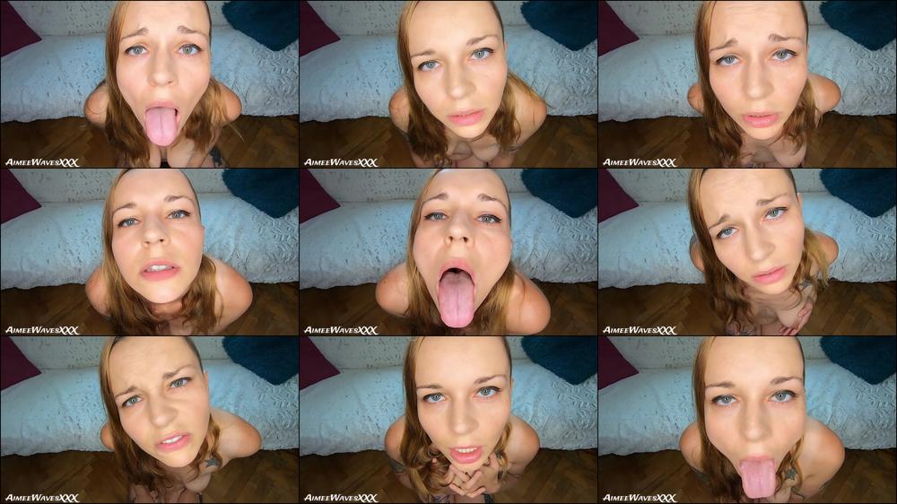 Aimeewavesxxx - Filthy Mouth Slut Begs You For Your Cum - Ma