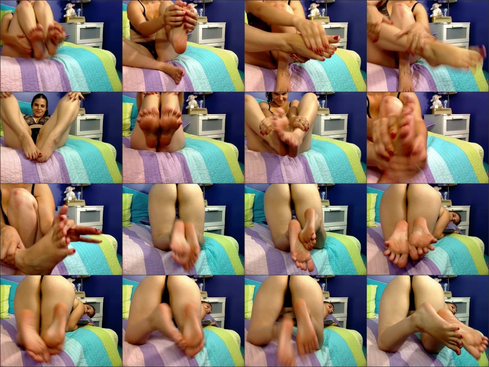 Miss Kelle Martina Foot Lotion 720P