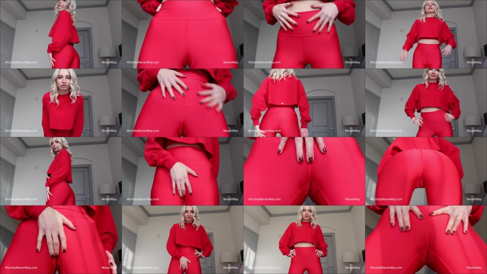 Mavenmay Cameltoe Tease