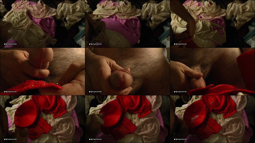 Cumming on Wife Bras - January 14, 2020