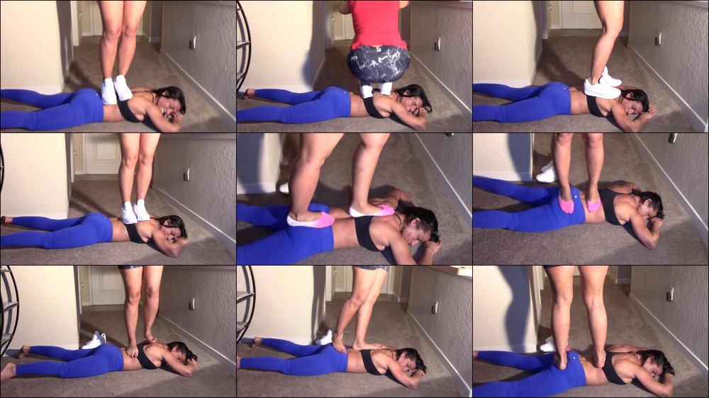 Megan tramples Alexis