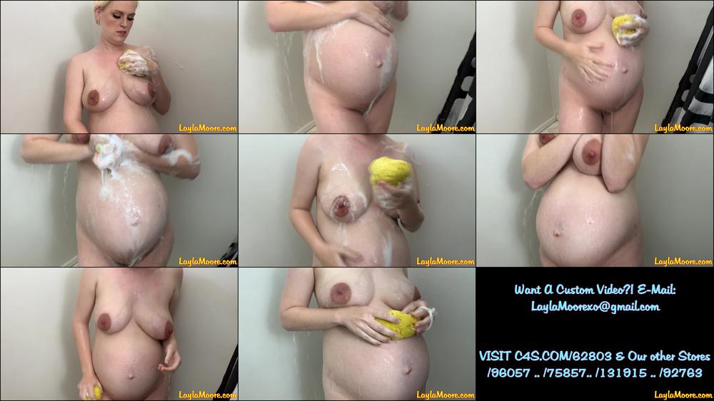 38 Wk Pregnant Shower Amanda Bryant