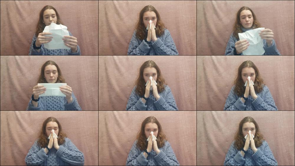 LOUD HONKING NOSE BLOWING  #1 - January 31, 2022