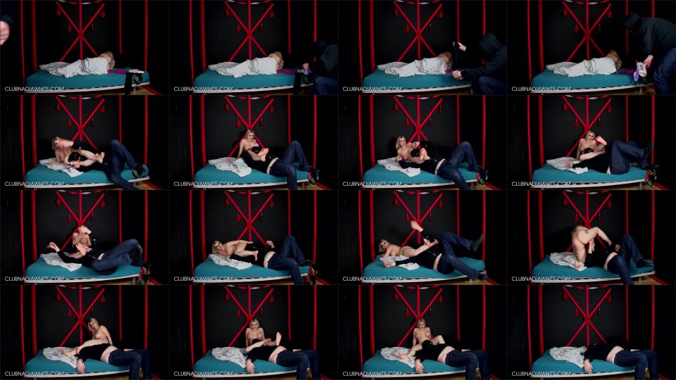 Msnadiawhite Panty Thief Leg Hold Revenge