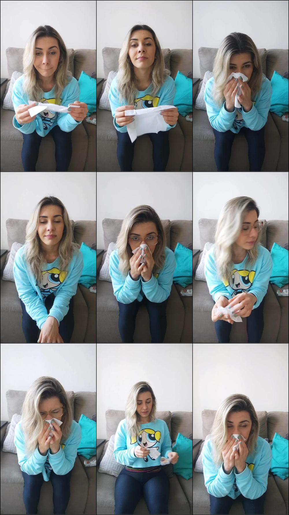 Nose Blowing Fetish