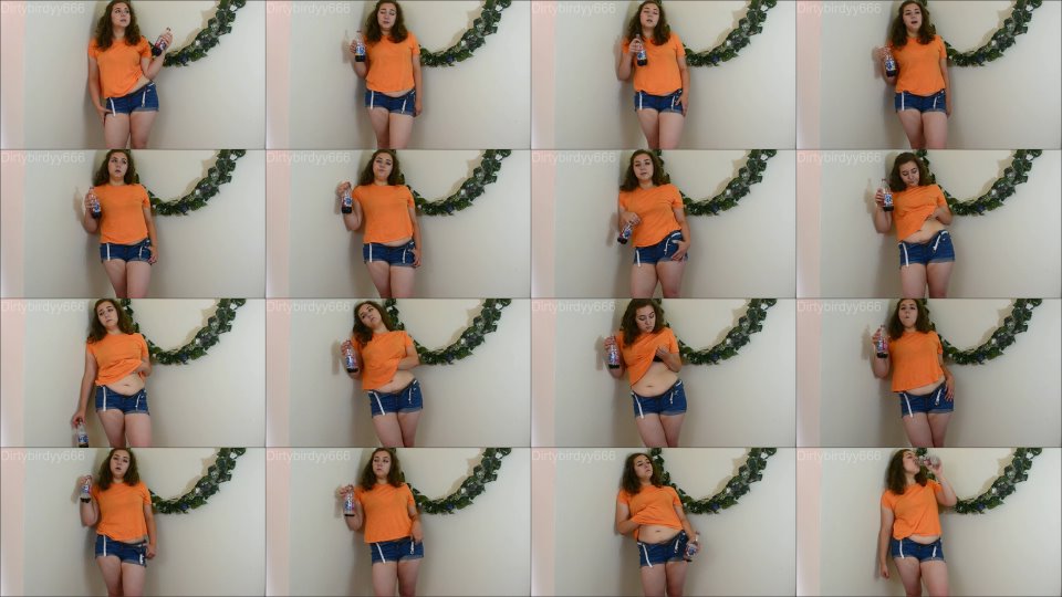 Dirtybirdyy Rude Girl Burps And Shows Belly Custom