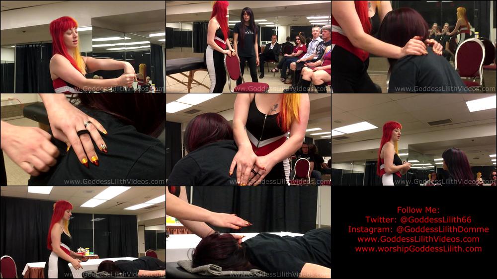 Goddess Lilith Goddess Liliths Massage Class At Domcon