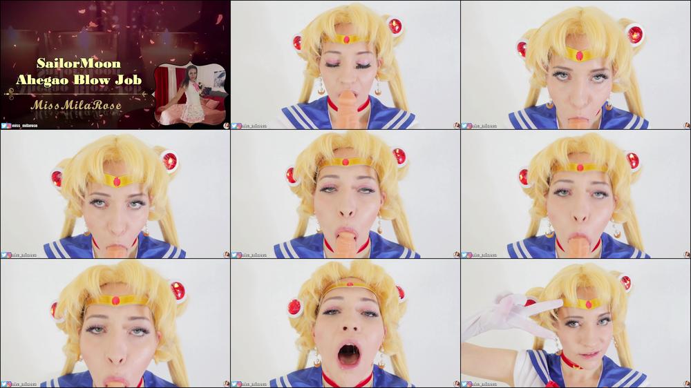 Sailor Moon Ahegao Blow Job