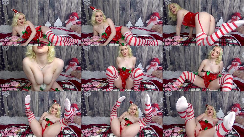 Wank Over My Sexy Xmas Stockings JOI