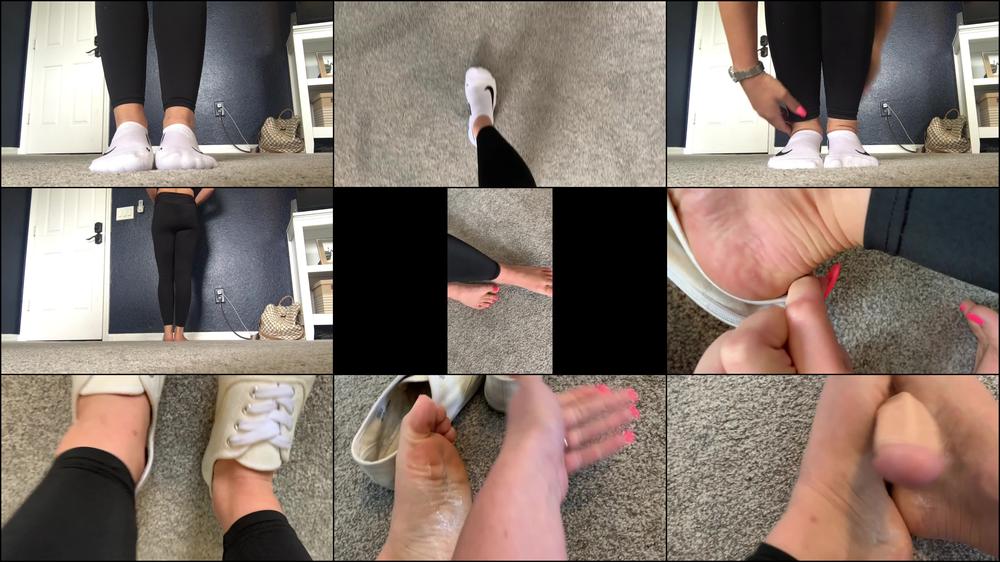 Socks, Shoes, Lotion, Bare Feet, Footjob