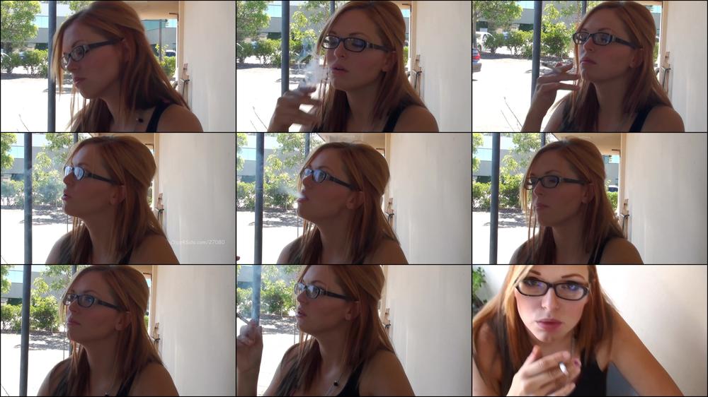 Amy Sparks' smoke break