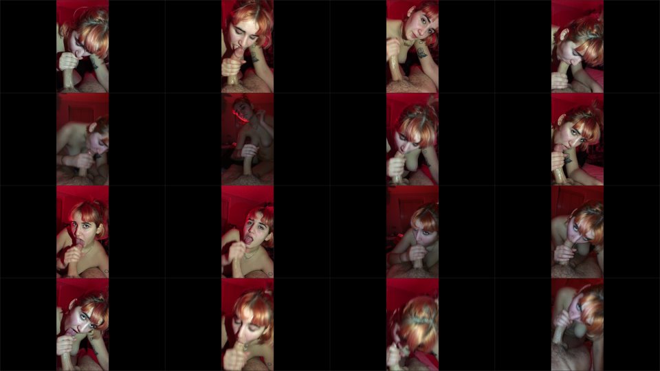Dominatrixvera Giving My Tinder Date A Sloppy Blowjob