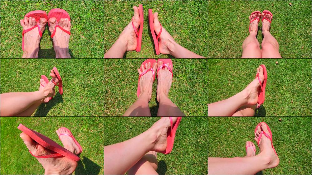 Lick My Muddy Flip Flops Goddess View