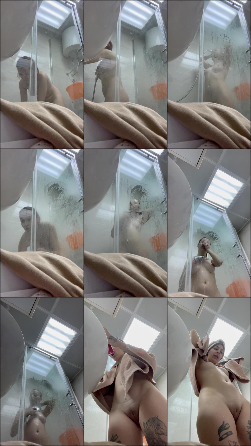 HIDDEN CAM SPYING ON ME IN THE SHOWER