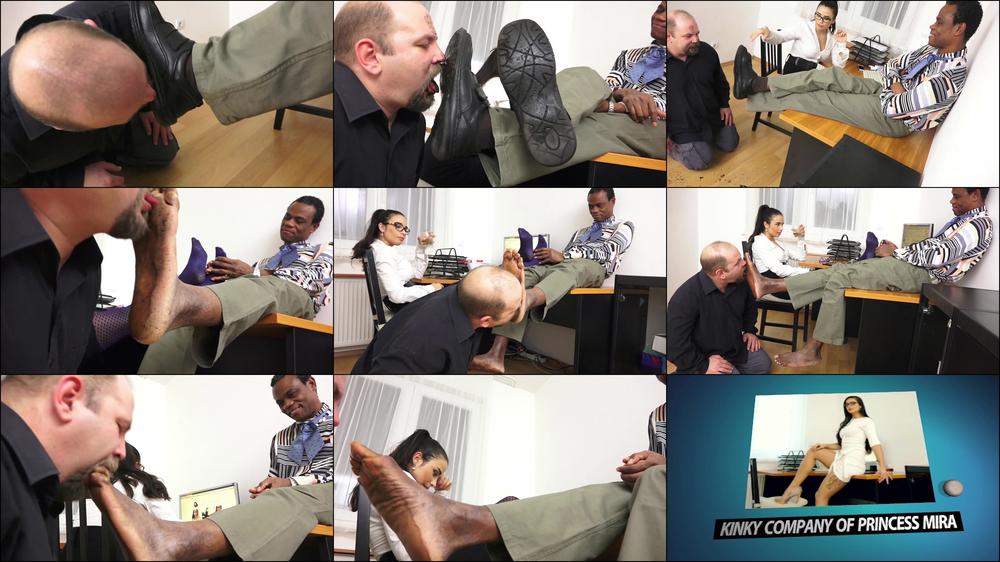 Miracuckold Be A Foot Slave For My Black Lover