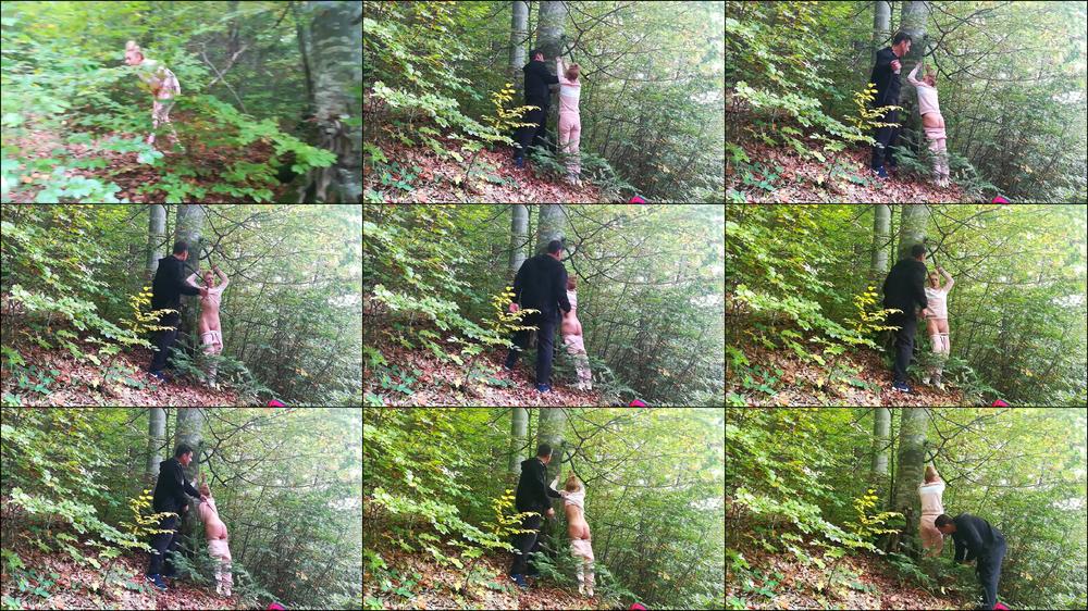 Kinkyporncpl Thief Gets Tied And Punished By Forester