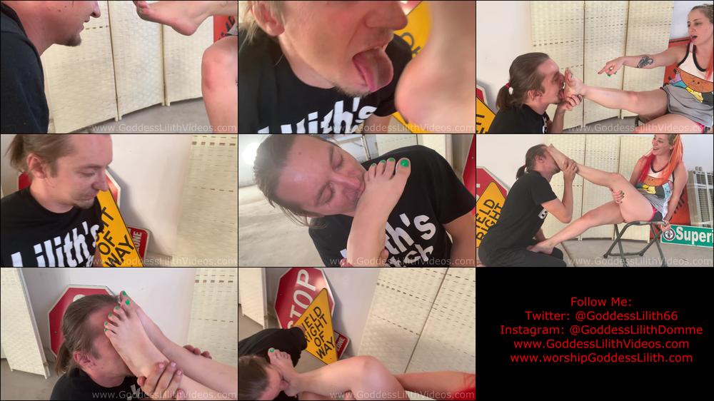 Goddess Lilith Filthy Goddess Garage Feet Round 2
