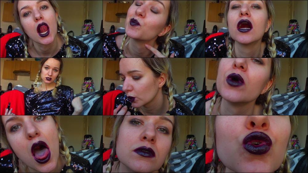 DARK LIPSTICK Kissing JOE Power