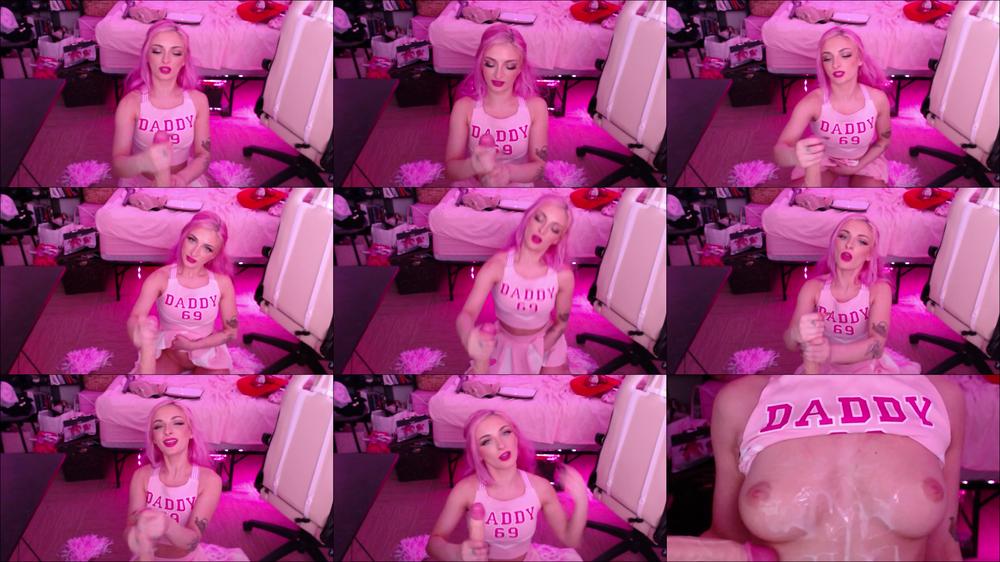 Cheerleader Worships Your Cock