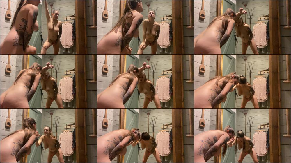 Nude Fitting Room Orgasm