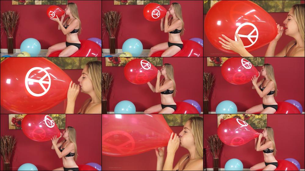 Julie Blow Pops 16-Inch 'Peace' Balloon