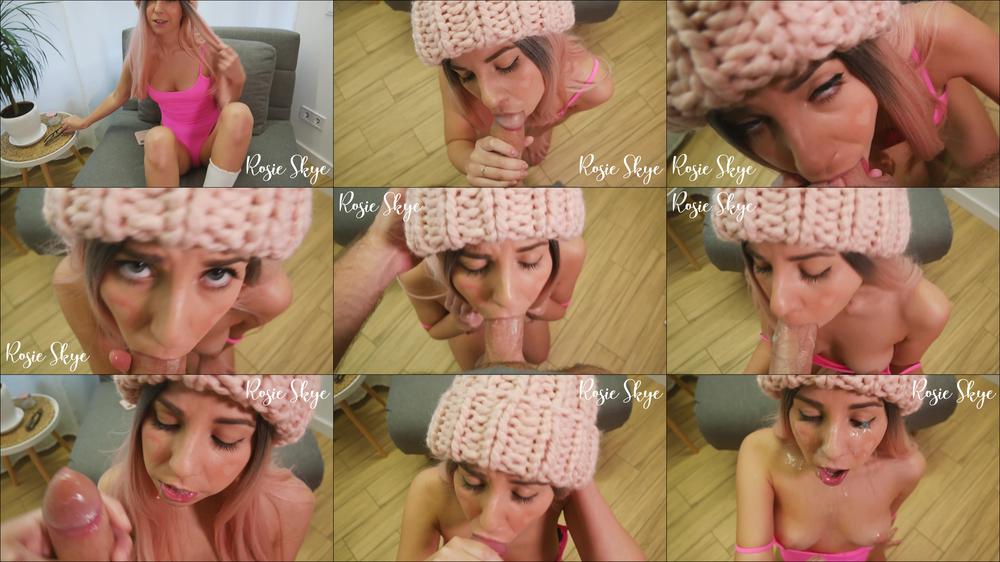 Stepsister Gets 2 Mega Cumshots On Face
