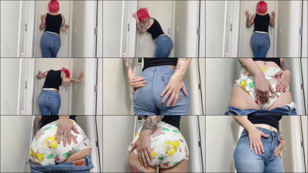 Locked Bathroom Diaper Desperation