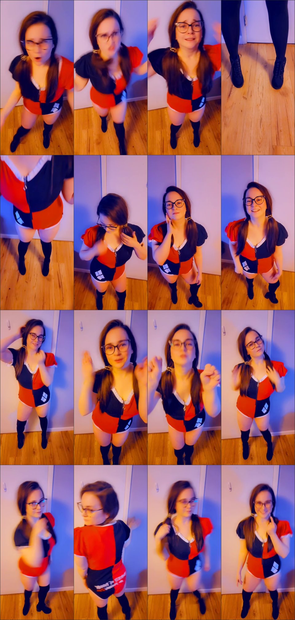 Caityfoxx Harley Quinn Sexy Cosplay Compilation