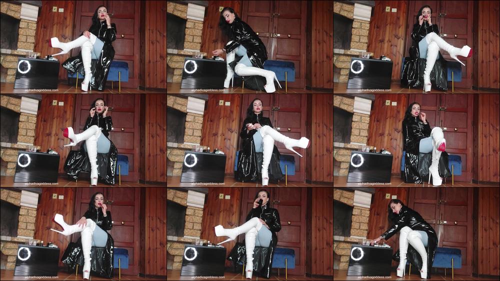 White boots, jeans and Poison part 2