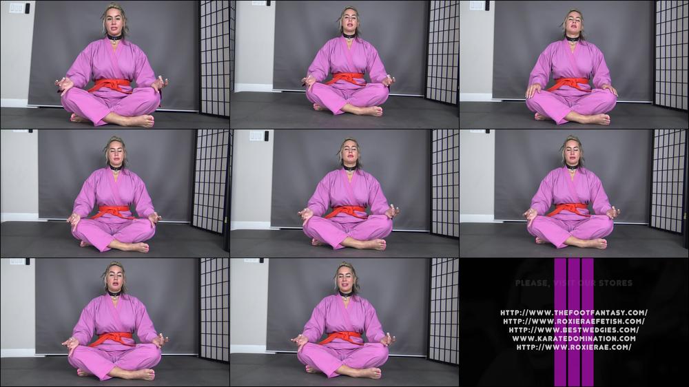 Roxieraefetish Mistys Karate Meditation Joi