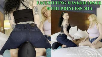 Jeans Facesitting Masked Loser (Blazed Brat)