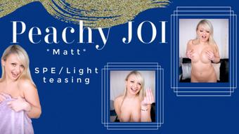 Personalised JOI with SPE/Teasing (PeachySkye)