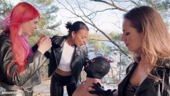Alpha Crew Humiliation: Spits, Slaps & Ballbusting (MahoganyQen)