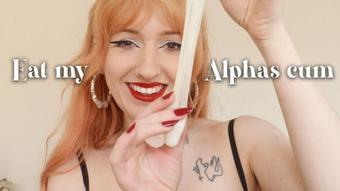 Eat my Alphas cum! cuck (Ellie Haze)