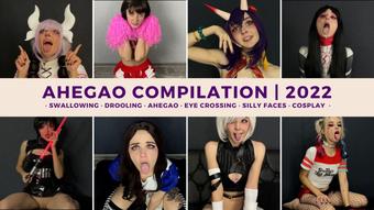 AHEGAO compilation | 2022 - Dec 29, 2022 (Lil cosplay slut)