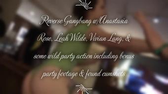Bonus Footage of Party & Lucky Fan RGB (TadPoleXXXStudio)