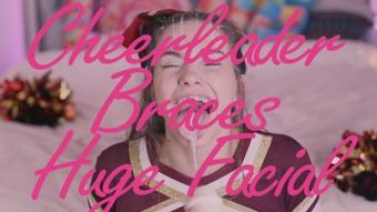 Chroniclove69 Cheerleader With Braces Gets Huge Facial (Chroniclove69)