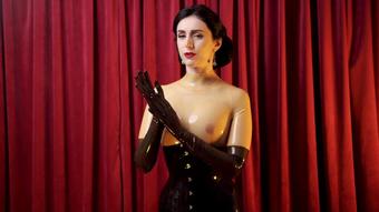 Chastity Training With Anal Plug (MissEllieMouse)