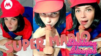 MARIO COSPLAY: slobbery blowjob - Aug 18, 2019 (Lil cosplay slut)