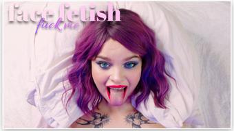 4K FACE FETISH |  BLUE EYED PRINCESS ALEX (Alex Kaminsky PAWG)