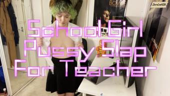 Teen's Reluctant Pussy Slap For Teacher - Dec 12, 2022 (Zara Lee xox)