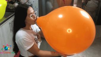Kym G Attempts Blow Pops in the Kitchen (Custom Fetish)