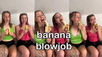 FREE banana blowjobs (pinkbaby24)
