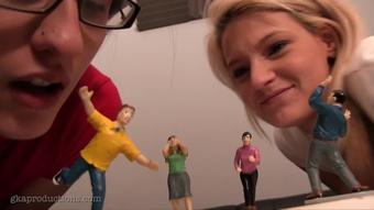 Giantess Akira & Hope Torment Little Ppl (Ginary)